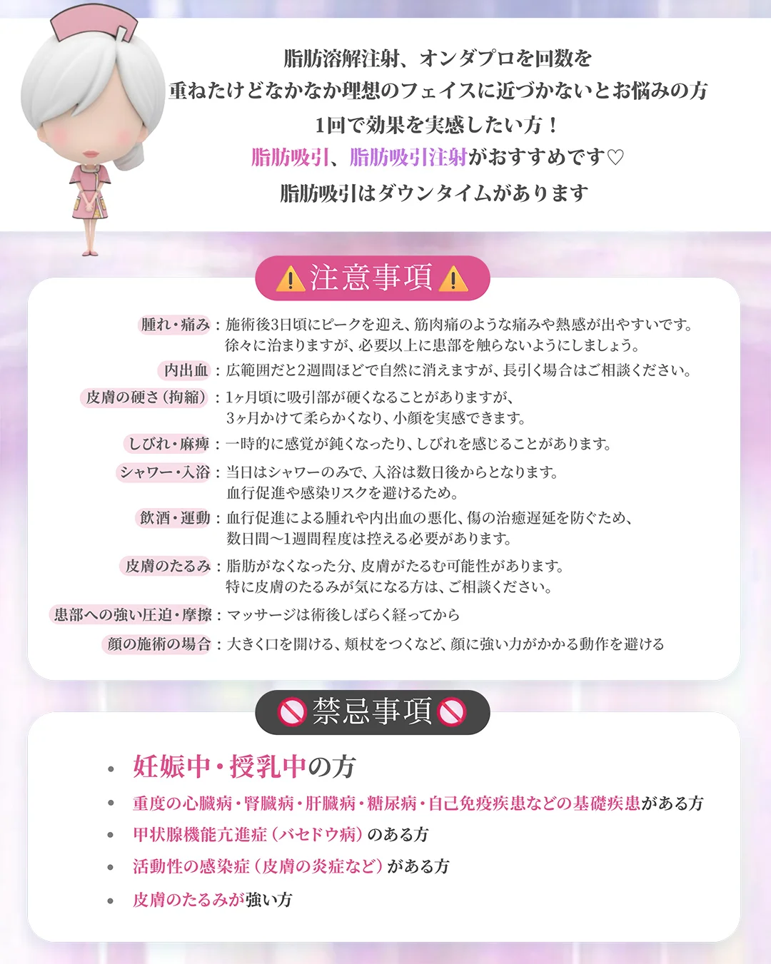 脂肪吸引注射 詳細 4